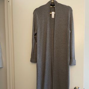 Banana republic cocoon coatigan in grey XS NWT